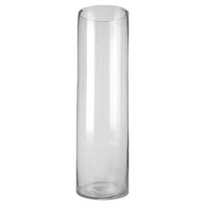 Ashland Large Cylinder Glass Vase 24