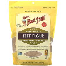stone ground teff flour whole grain