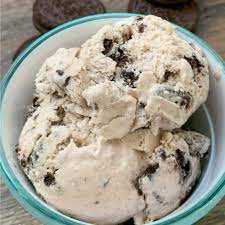 homemade oreo cookie ice cream hot