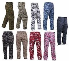 New Tru Spec Military Tactical Uniform Pants Camouflage
