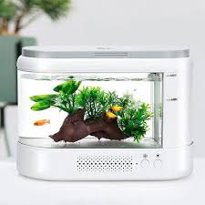 Hygger Small Betta Fish Tank With Led