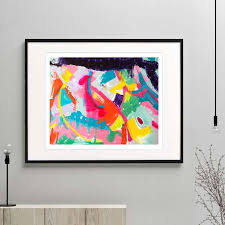 Vibrant Abstract Fine Art Print