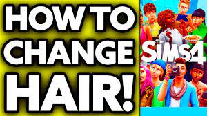 how to change the sims 4 hair quick