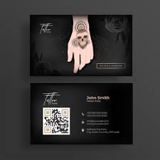 tattoo business card images browse 29