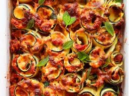 vegetarian zucchini lasagna spirals a