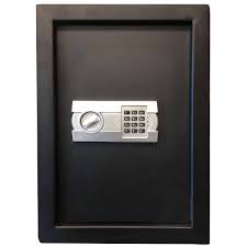 wall safe with lock
