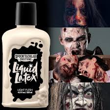 halloween makeup liquid latex