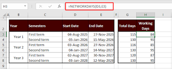 how to calculate business days in excel