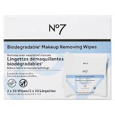 no7 biodegradable makeup removing wipes