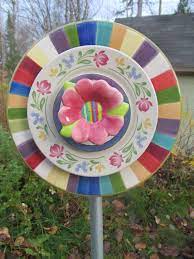 Whimsical Dish Flowers And How To Make