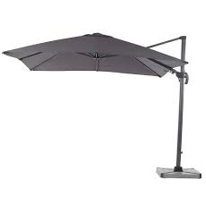 Cantilever parasols are extremely versatile and can be adjusted and tilted. Bramblecrest Parasol 25kg Triangular Bases Indalocio