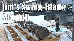 jim s homemade swing blade sawmill