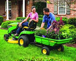 which lawn mower attachments make yard