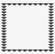 Butterfly Frame Animal Free Black White Clipart Images Simple