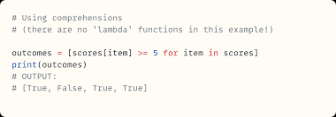 lambda functions in python
