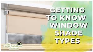 get to know window shades in this