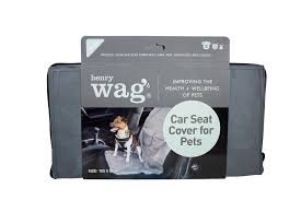 Henry Wag Single Car Seat Cover Dog