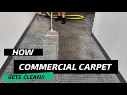 sq feet of dirty commercial carpet