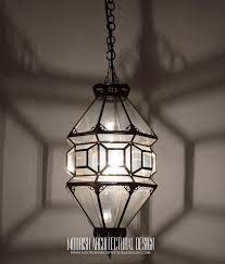 Moroccan Clear Glass Lantern