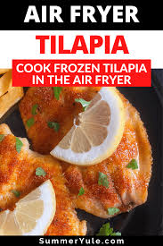 frozen tilapia air fryer recipe how to