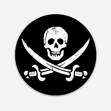 Jolly Roger Sticker Pirate Pirate Flag