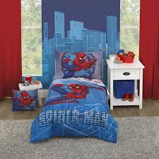 Marvel Spiderman 4 Piece Toddler Bed