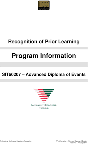 Recognition Of Prior Learning Rpl Information Advanced
