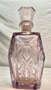 Buy Vintage Lavender Cut Glass Perfume