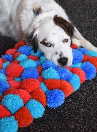 fluffy pom pom rug dream a little bigger