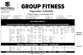 morristown group fitness schedule