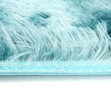 super soft artificial fur area carpet