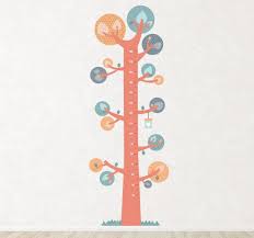 Kids Tree Height Chart Sticker