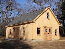 24 X36 Wooden Barn With Loft