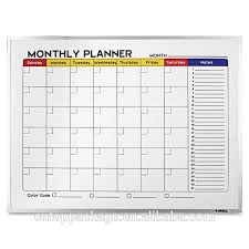 Custom Erasable Dry Erase Monthly Wall Planner Schedule Chart Calendar Buy Wall Planner Planner Chart Erasable Planner Chart Product On Alibaba Com