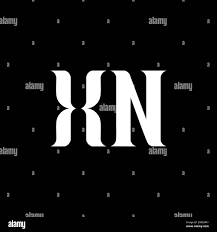 XN X N letter logo design. Initial letter XN uppercase monogram logo white  color. XN logo, X N design. XN, X N Stock Vector Image & Art - Alamy