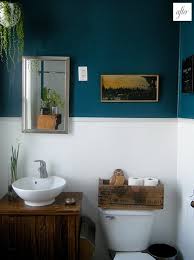 dark blue tile bathroom shefalitayal