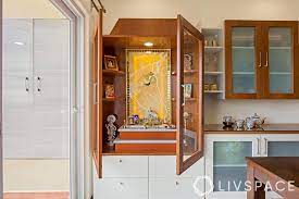 Pooja Room Glass Door Design Ideas For