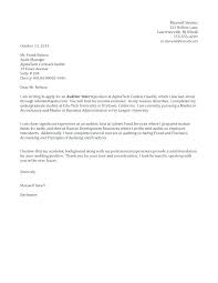 How To Make A Cover Letter For Internship Sample Cover Letter