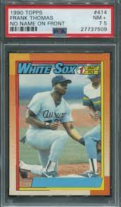 It may be a good investment to get them professionally graded by psa or bgs, this will dramatically increase their value. Most Valuable Baseball Cards Of The 80 S And 90 S Review Pricing Bargainbunch