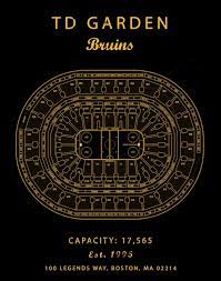 Td Garden Seating Chart Boston Bruins