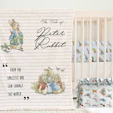 Peter Rabbit Nursery Crib Set Handmade