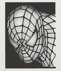 Stl File Spider Man Wall Art 3d