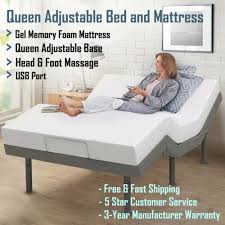 Power Adjustable Bed Frame With
