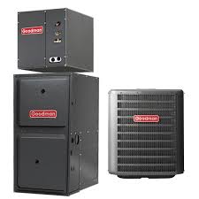 Save money on your new air conditioner: 3 Ton Goodman 14 Seer Central Air Conditioner 100 000 Btu 96 Efficiency Gas Furnace Upflow Horizontal System Heatandcool Com