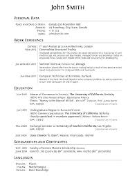 A Sample Resume For A College Student Dew Drops