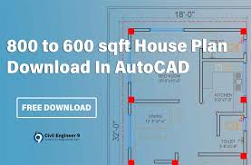 600 Sqft House Plan In Autocad