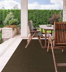 brown indoor outdoor solid area rug
