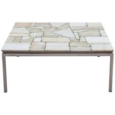 Mosaic Marble End Table 1960s For