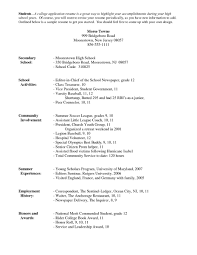 Resume Activities Examples Admissions Representative Sample