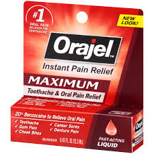 Orajel Maximum Strength Liquid 0 45 Fl Oz Walmart Com